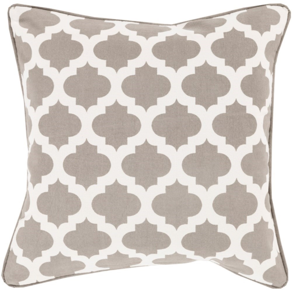 Surya Moroccan Printed Lattice MPL008 2020 20 x 20 x 0.25 Pillow Cover Jacksonville Furniture Mart Throw Pillows